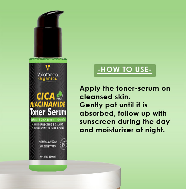 Volamena CICA & Caffine Toner Serum | Grocsy