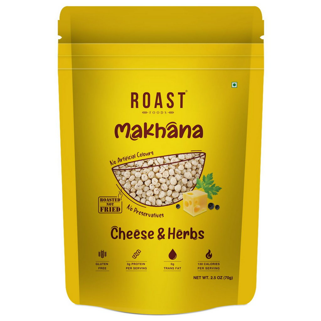 Roast Foods Makhana Cheese and Herbs | Grocsy