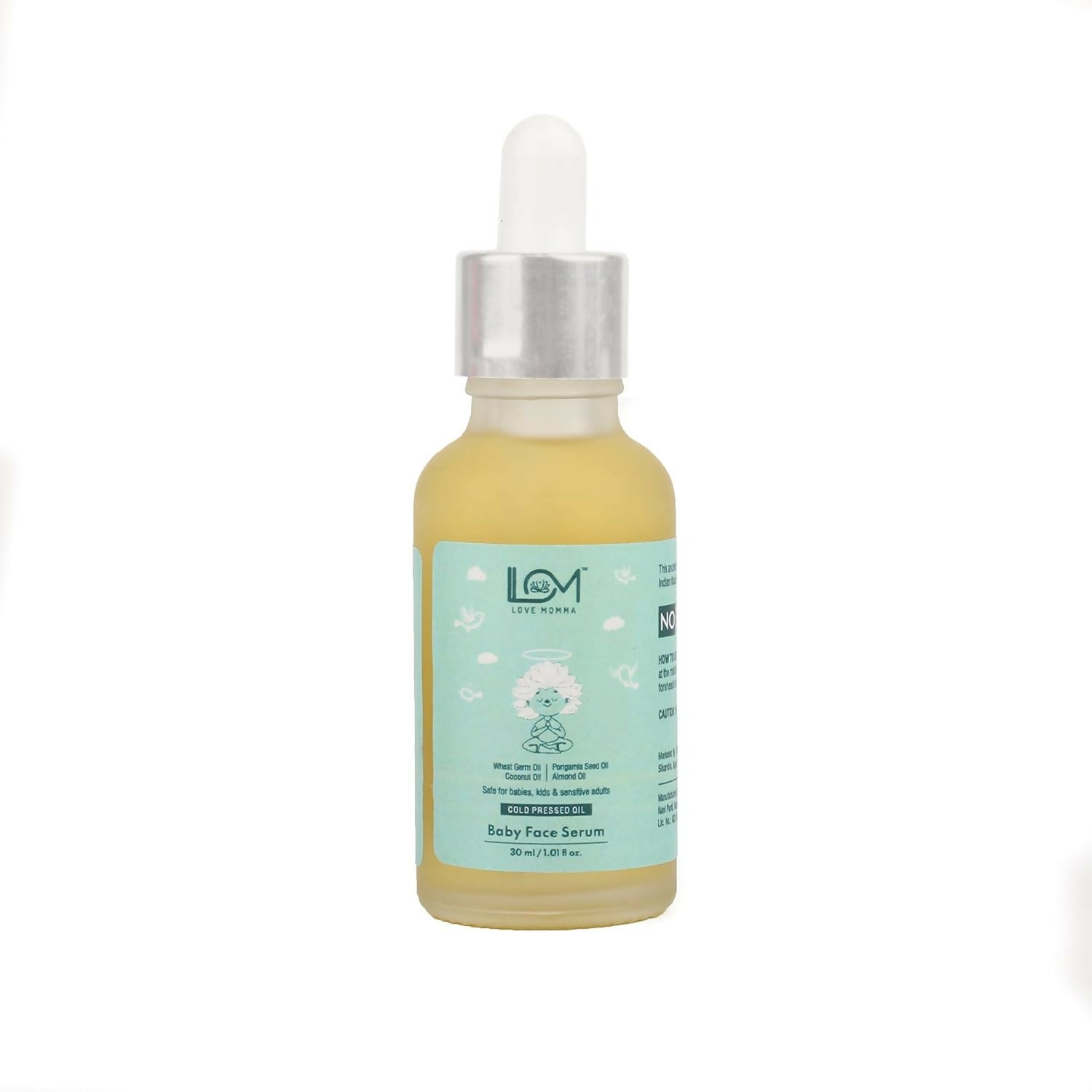 Love Momma Cold Pressed Oil Baby Face Serum, Revitalize Your Baby's Skin | Grocsy