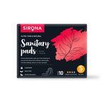 Sirona Biodegradable Black Sanitary Pads | Grocsy