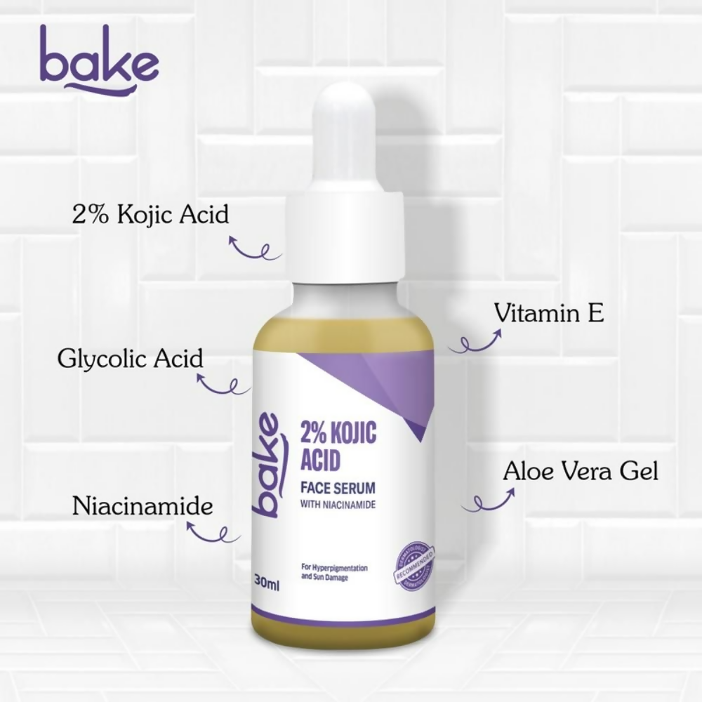 Bake 2% Kojic Acid Face Serum With Niacinamide | Grocsy
