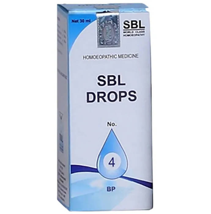 SBL Homeopathy Drops No. 4 | Grocsy