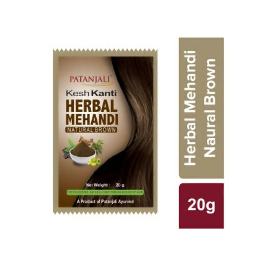 Patanjali Kesh Kanti Herbal Mehandi (Natural Brown) | Grocsy
