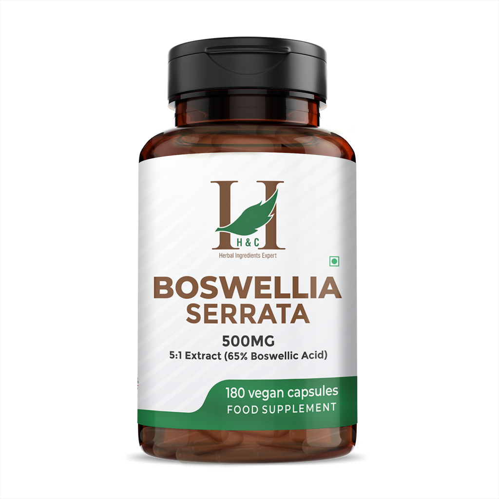 H&C Herbal Boswellia Serrata Veg Capsules | Grocsy