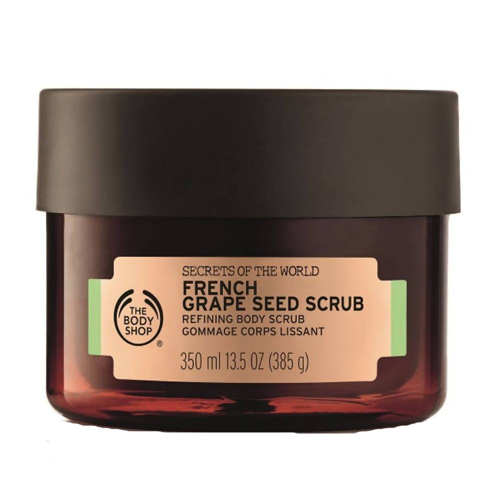 The Body Shop Spa of the World French Grape Seed Scrub | Grocsy