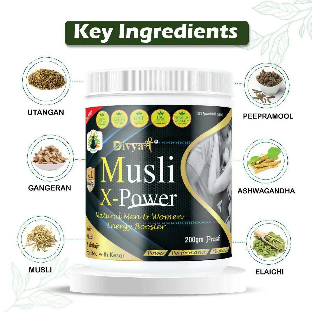 Divya Shree Musli X-Power Prash For Men | Grocsy