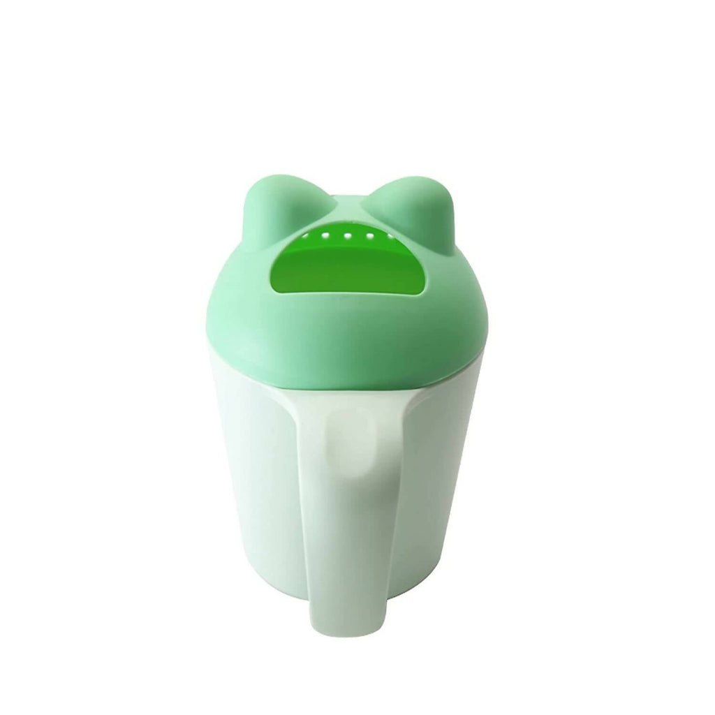 Safe-O-Kid Hair Washing Mug, Baby Shampoo Cup, Baby Shower, Baby Bath Rainer, Green | Grocsy