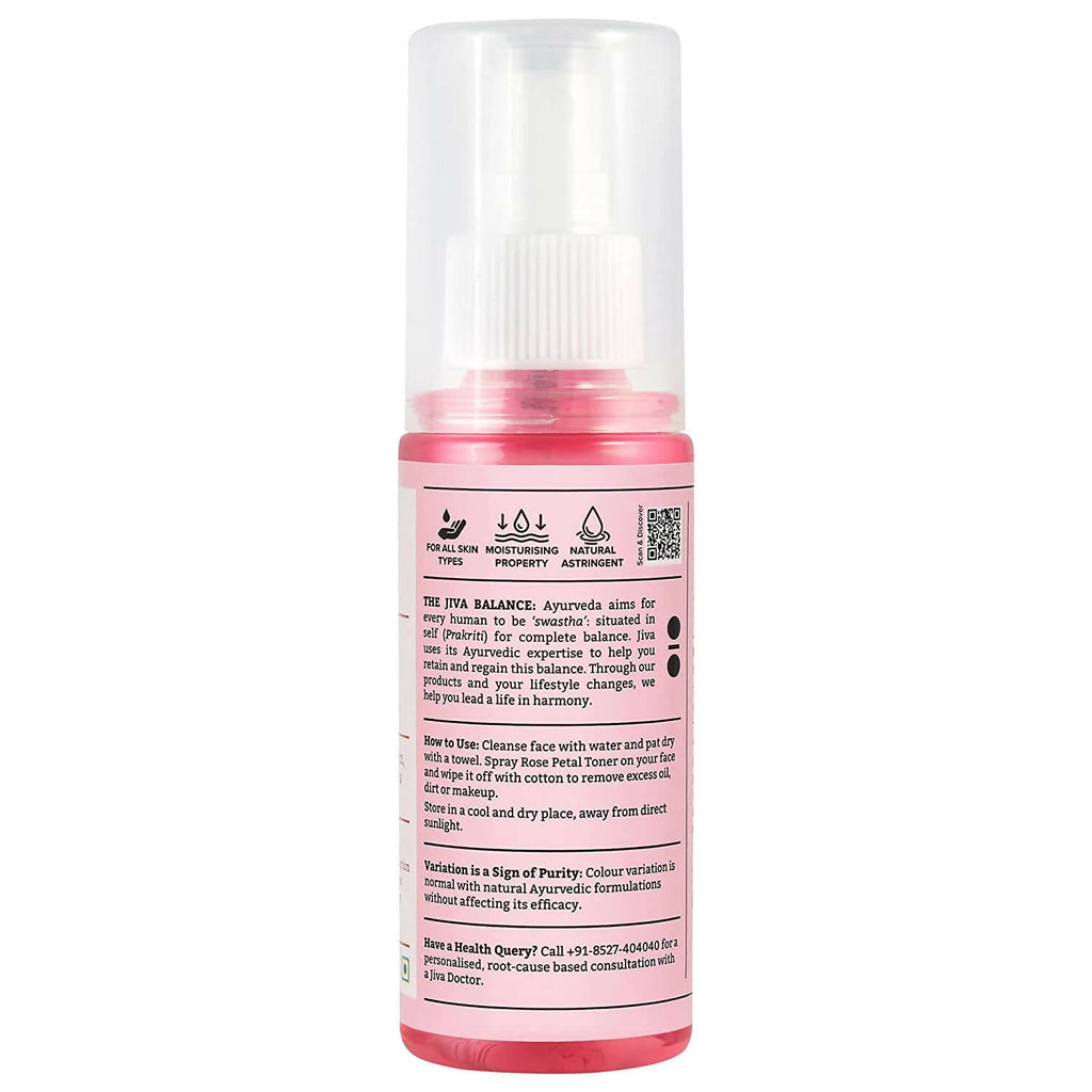 Jiva Ayurveda Rose Petal Toner | Grocsy