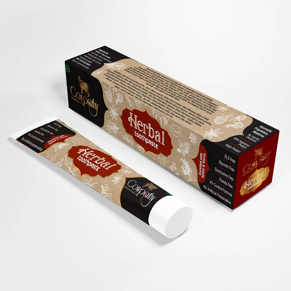 Cowpathy Herbal Tooth Paste (100 Gm) | Grocsy