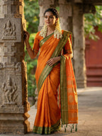 Shree Shyam Fashion Mustard Soft Silk Saree | Grocsy