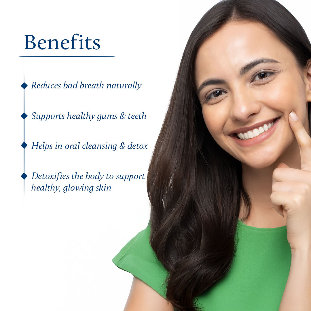 Blue Nectar Cardamom Mint Oil Pulling For Mouth | Grocsy