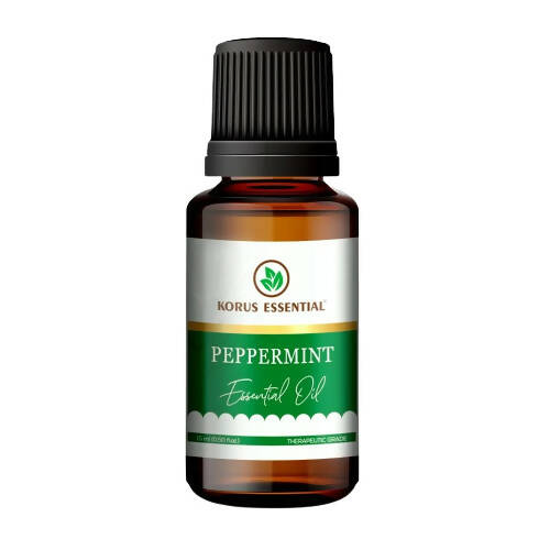 Korus Essential Peppermint Essential Oil - Therapeutic Grade | Grocsy