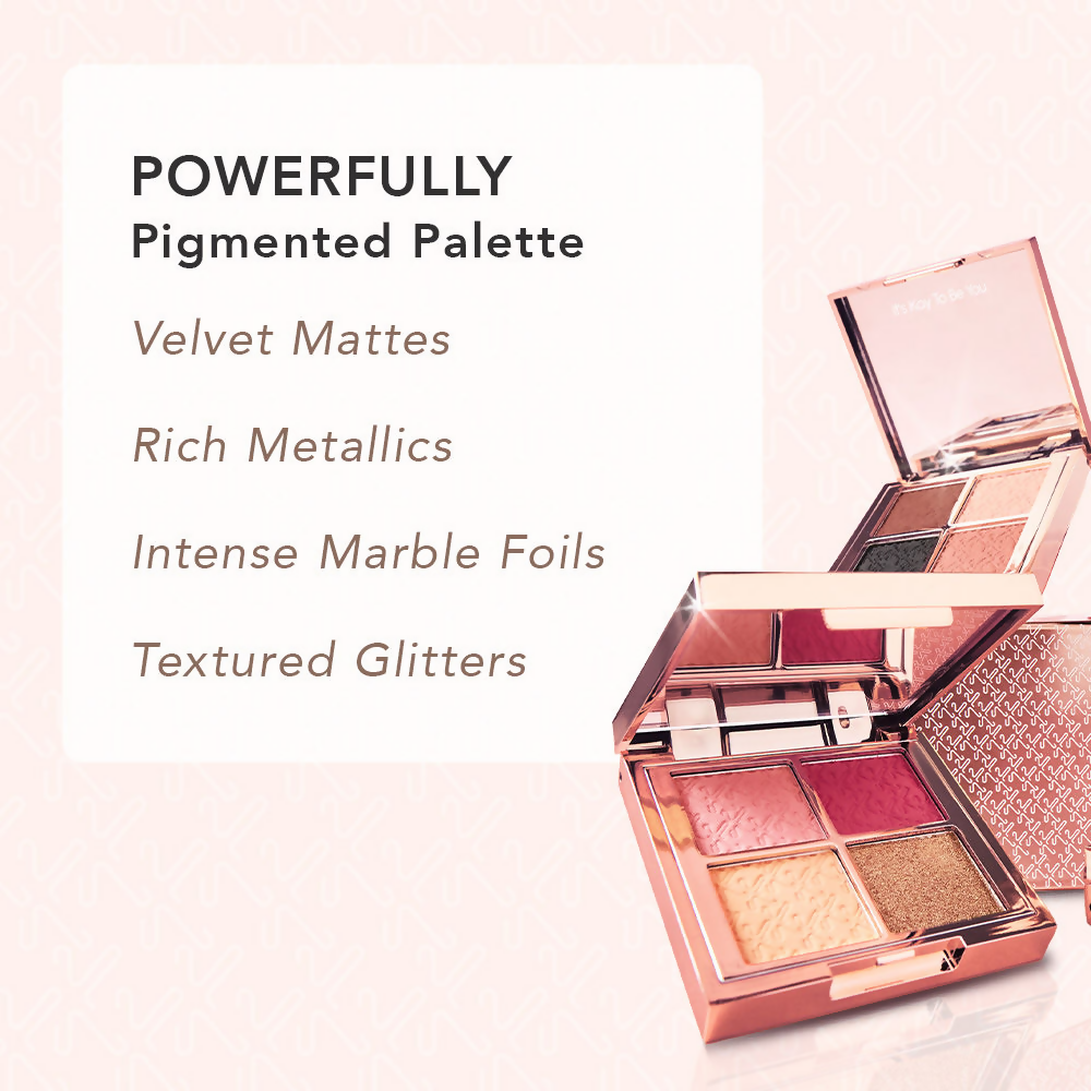 Kay Beauty Eye Kanvas Discover Eyeshadow Palette - Outshine | Grocsy