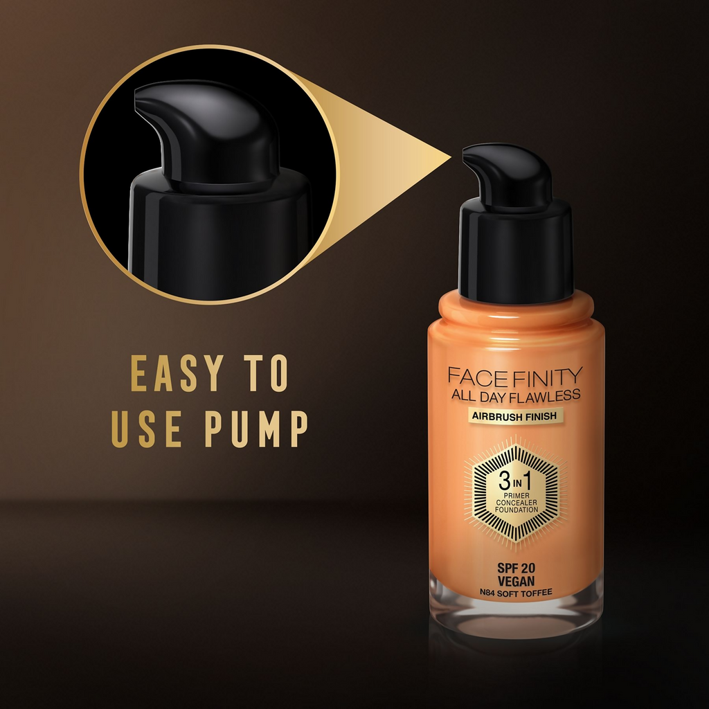 Max Factor Face Finity All Day Flawless 3 In 1 Foundation - Soft Toffee | Grocsy