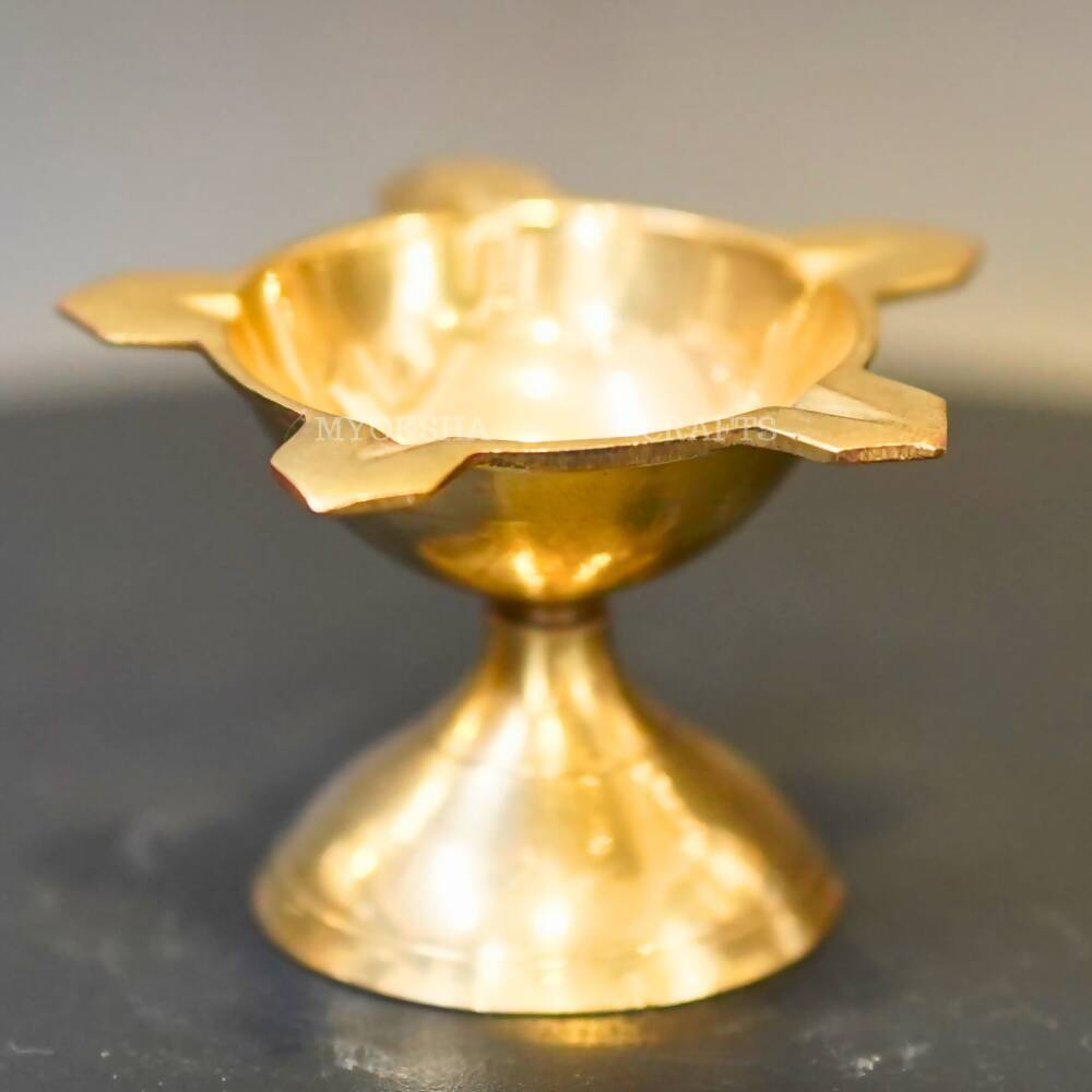 Brass Star Diya | Grocsy