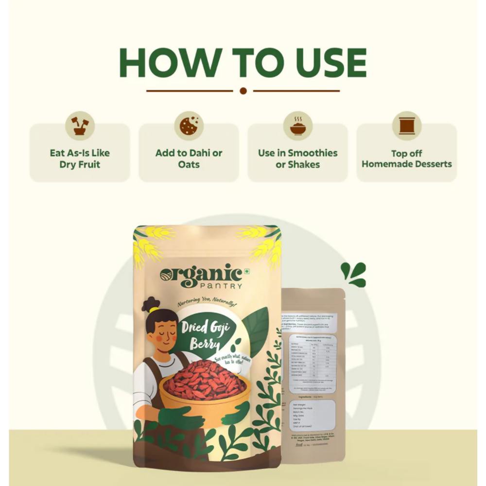 Organic Pantry Dried Goji Berry | Grocsy