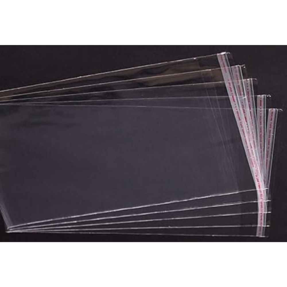 PM PACMATT Transparent Polybags for Packing Saree Cloth Sealable | Grocsy