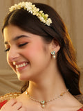 Ruby Raang Ruhani Pearl Necklace And Earrings Set | Grocsy