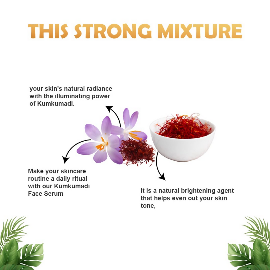 Veda Harvest Kumkumadi Oil For Glowing Skin | Grocsy