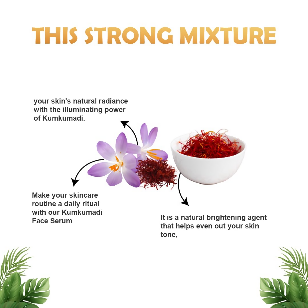 Veda Harvest Kumkumadi Oil For Glowing Skin | Grocsy