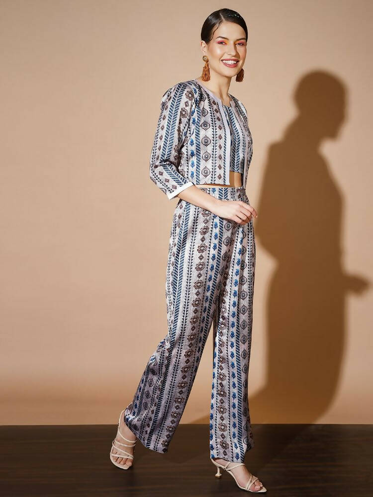 Myshka Multi Printed Co-Ords For Women | Grocsy