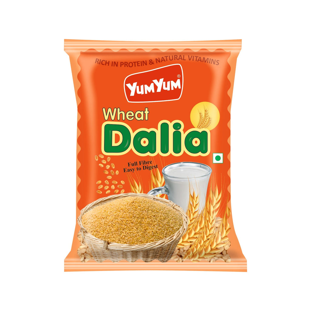 Yum Yum Wheat Dalia Pouch | Grocsy