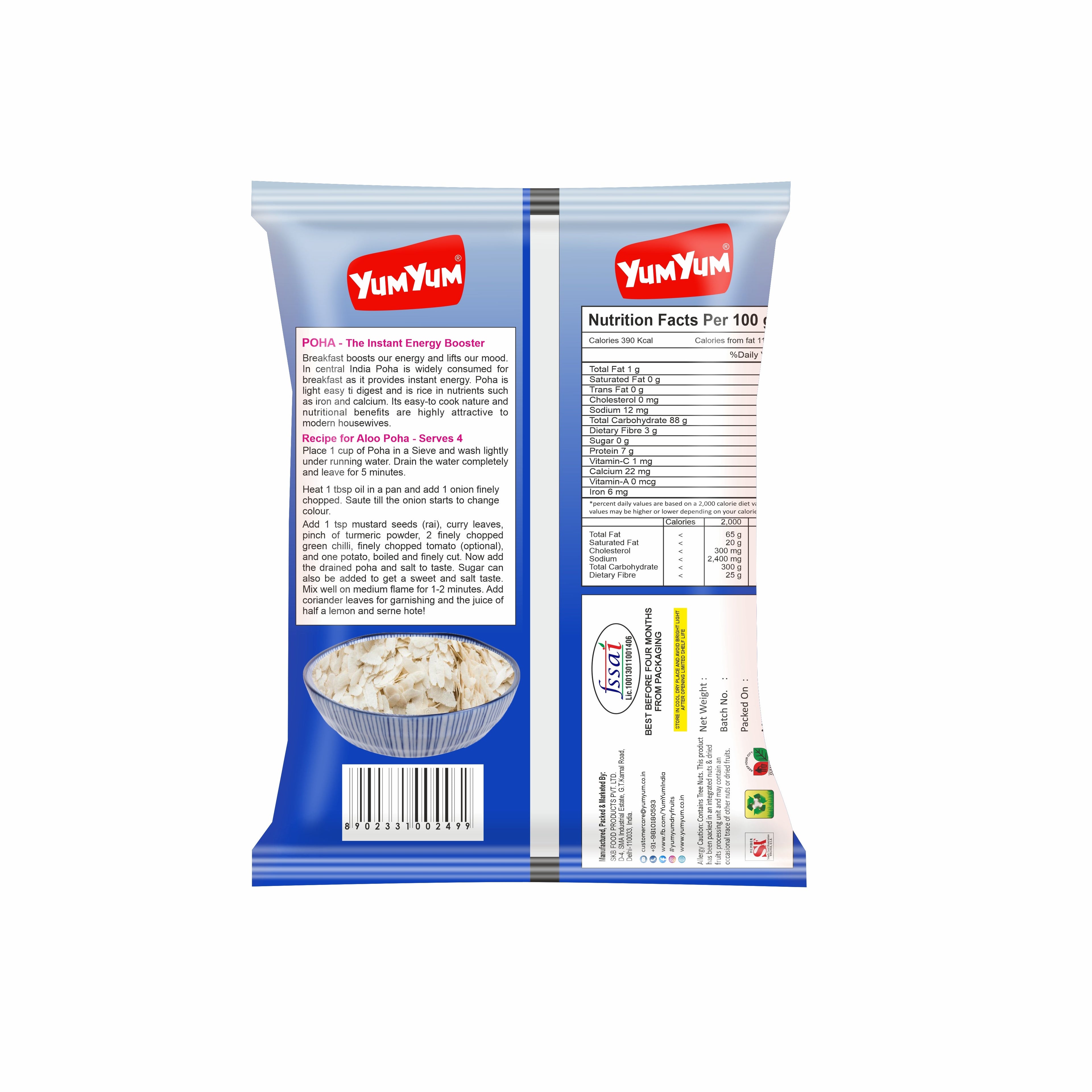 Yum Yum Poha Pouch | Grocsy
