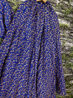 Tulsi Art Blue Zari Embroidered Silk Bridal Lehenga Choli | Grocsy