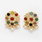 New Stylish Kundal Multicoloured Necklace Set for Womens by House of Ree - Swadesiicart