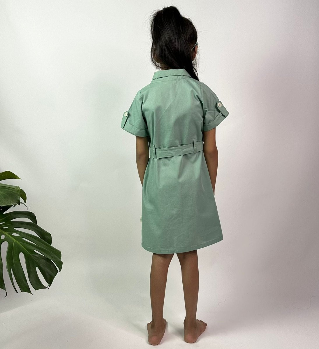 ArthLife Seafoam Green Watermelon Shirt Dress | Grocsy