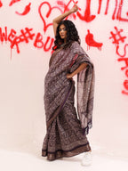 Tikhi Imli Floral Ready to Wear Saree | Grocsy