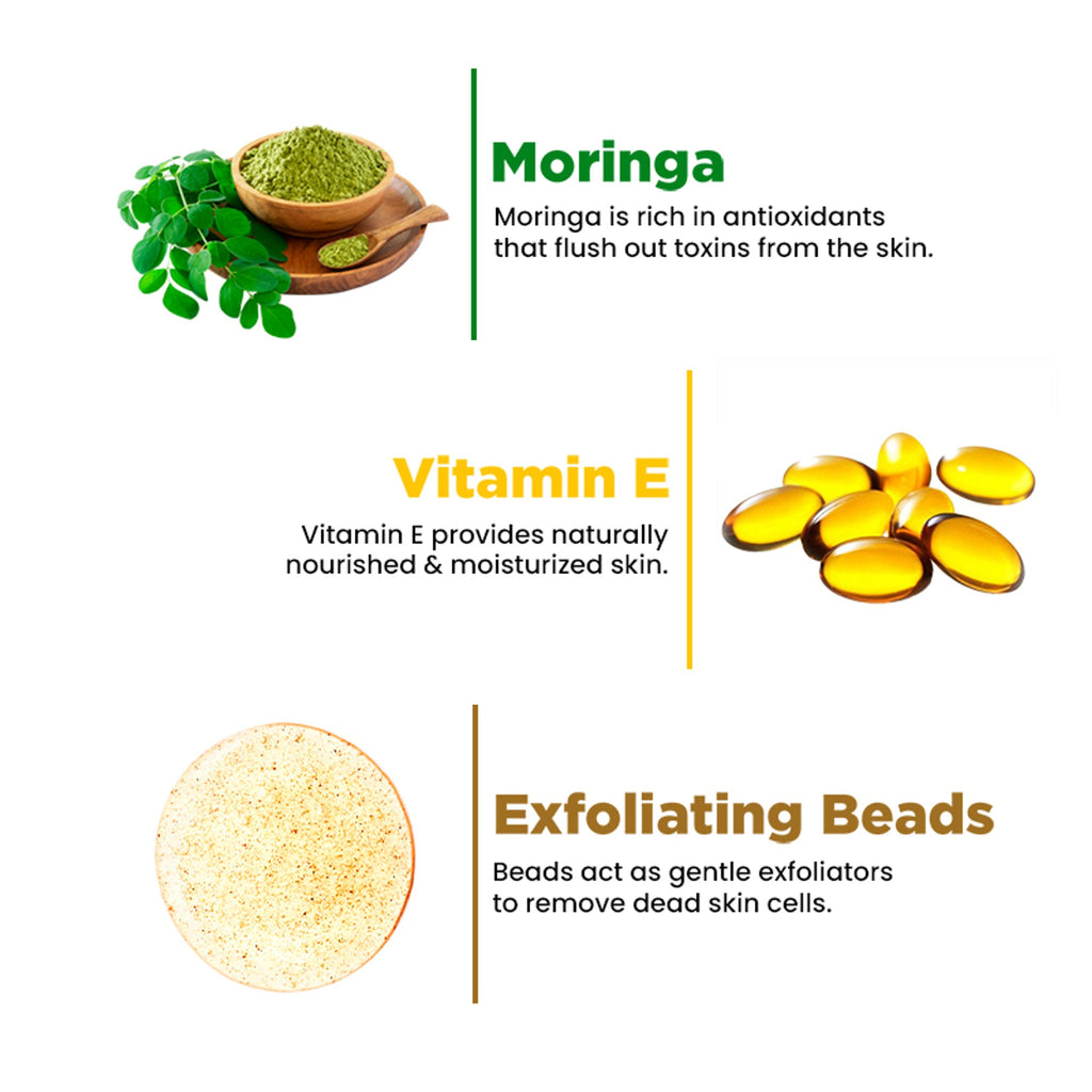 The Skin Story Moringa Gentle Face Scrub | Grocsy