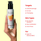 The Skin Story Moringa Face Sunscreen SPF 50+ PA+++ For Detan | Grocsy