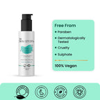 The Skin Story Gentle Face Cleanser Lotion For Deep Cleansing Moisturizing Makeup Removal - Moringa | Grocsy