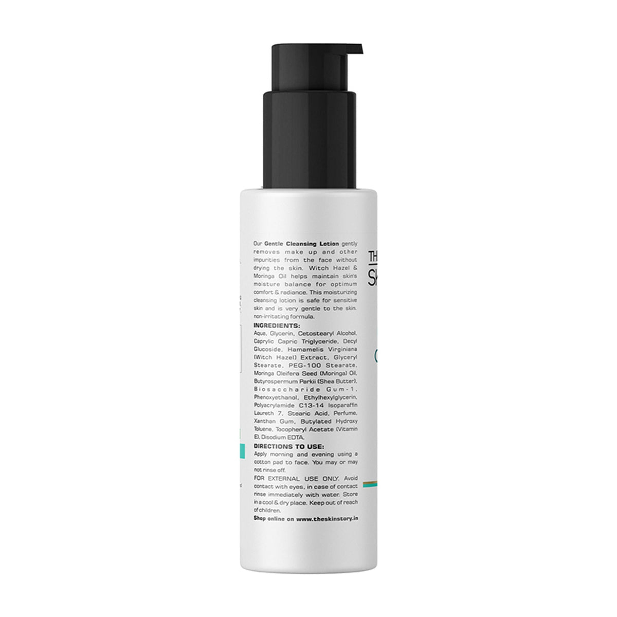 The Skin Story Gentle Face Cleanser Lotion For Deep Cleansing Moisturizing Makeup Removal - Moringa | Grocsy
