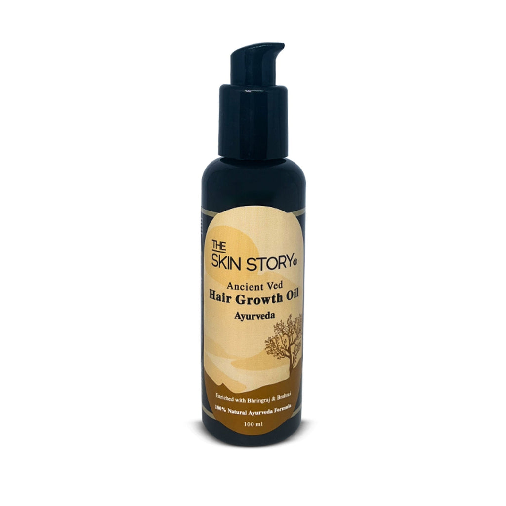 The Skin Story 100% Natural Ayurvedic Hair Oil For Hair Growth | Grocsy