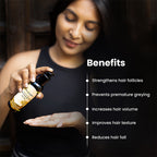 The Skin Story 100% Natural Ayurvedic Hair Oil For Hair Growth | Grocsy