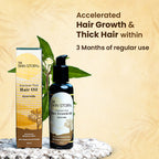 The Skin Story 100% Natural Ayurvedic Hair Oil For Hair Growth | Grocsy
