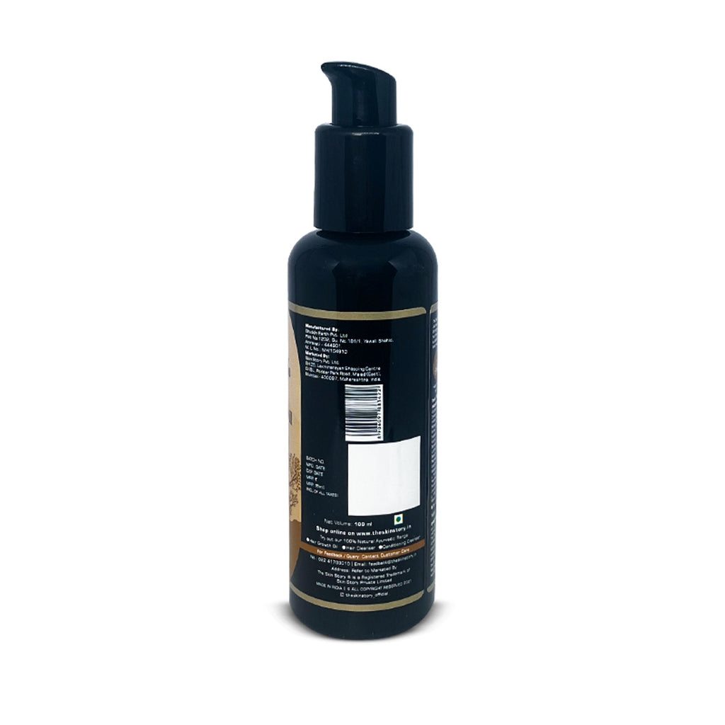 The Skin Story 100% Natural Ayurvedic Hair Oil For Hair Growth | Grocsy
