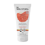 The Skin Story 3 in 1 Multi Action Face Mask, Scrub & Wash For Deeply Cleansed | Grocsy