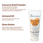 The Skin Story Gentle Detan Face Scrub Exfoliate Dead Skin Remove Blackheads Dark Spots Pigmentation | Grocsy