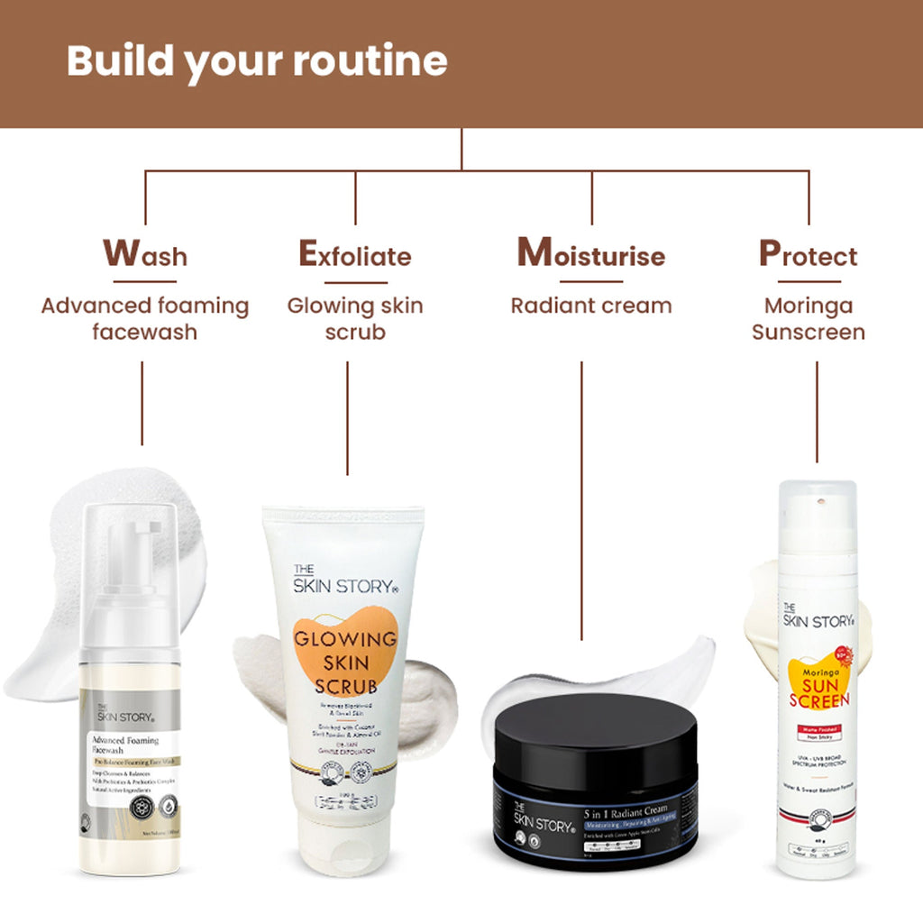 The Skin Story Gentle Detan Face Scrub Exfoliate Dead Skin Remove Blackheads Dark Spots Pigmentation | Grocsy