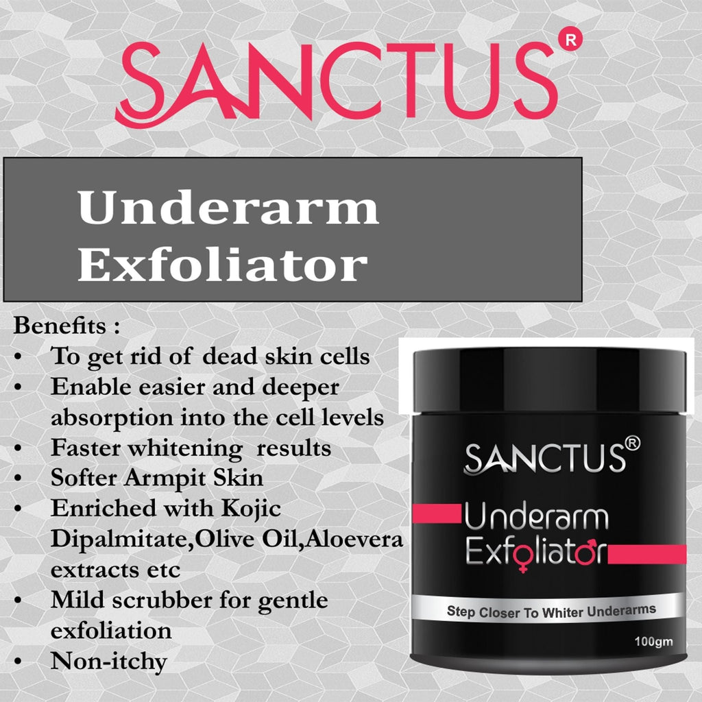 SANCTUS Underarm Exfoliator | Grocsy