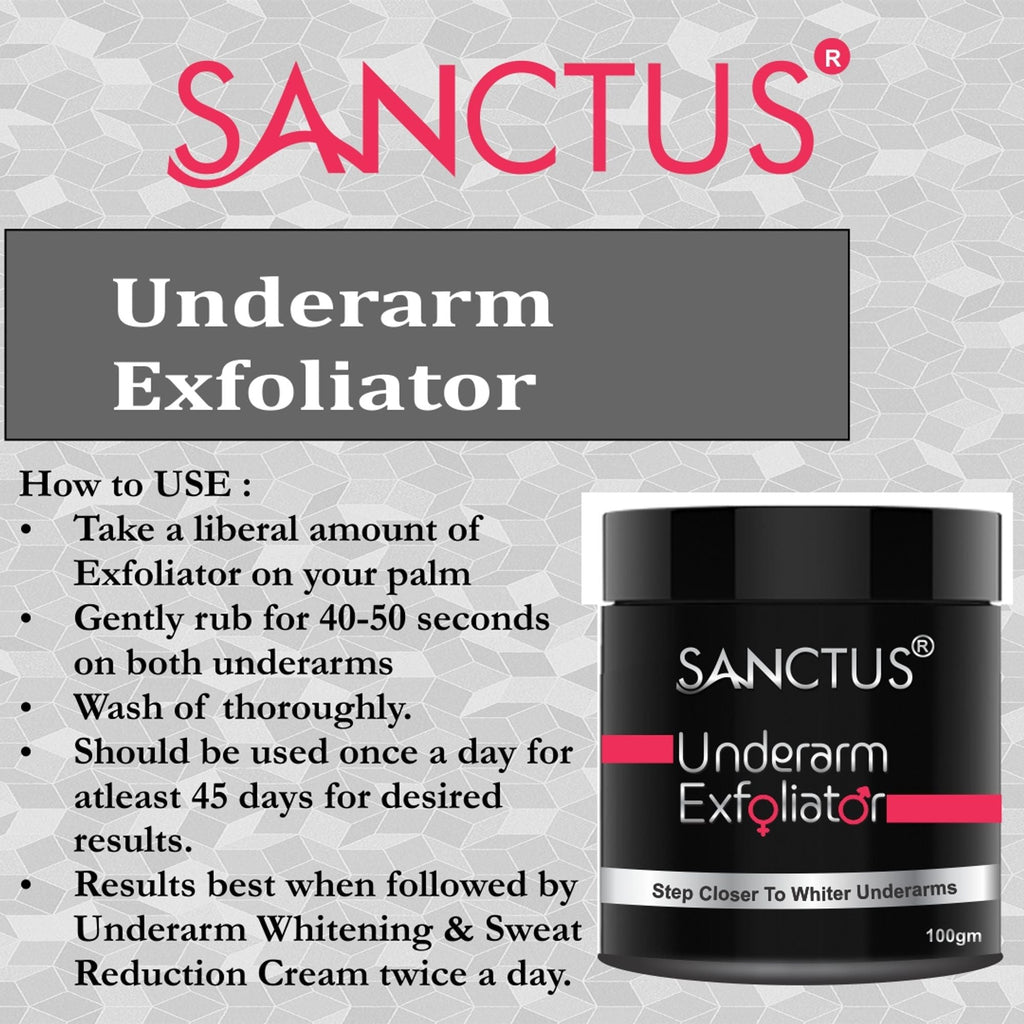 SANCTUS Underarm Exfoliator | Grocsy