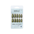 Shills Professional Reusable Press On Nails Log Almond - SPN696 | Grocsy