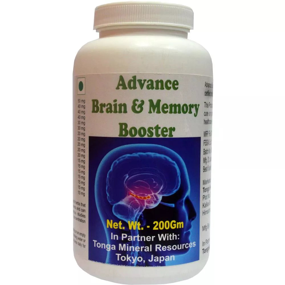 Tonga Herbs Advance Brain And Memory Booster Powder | Grocsy