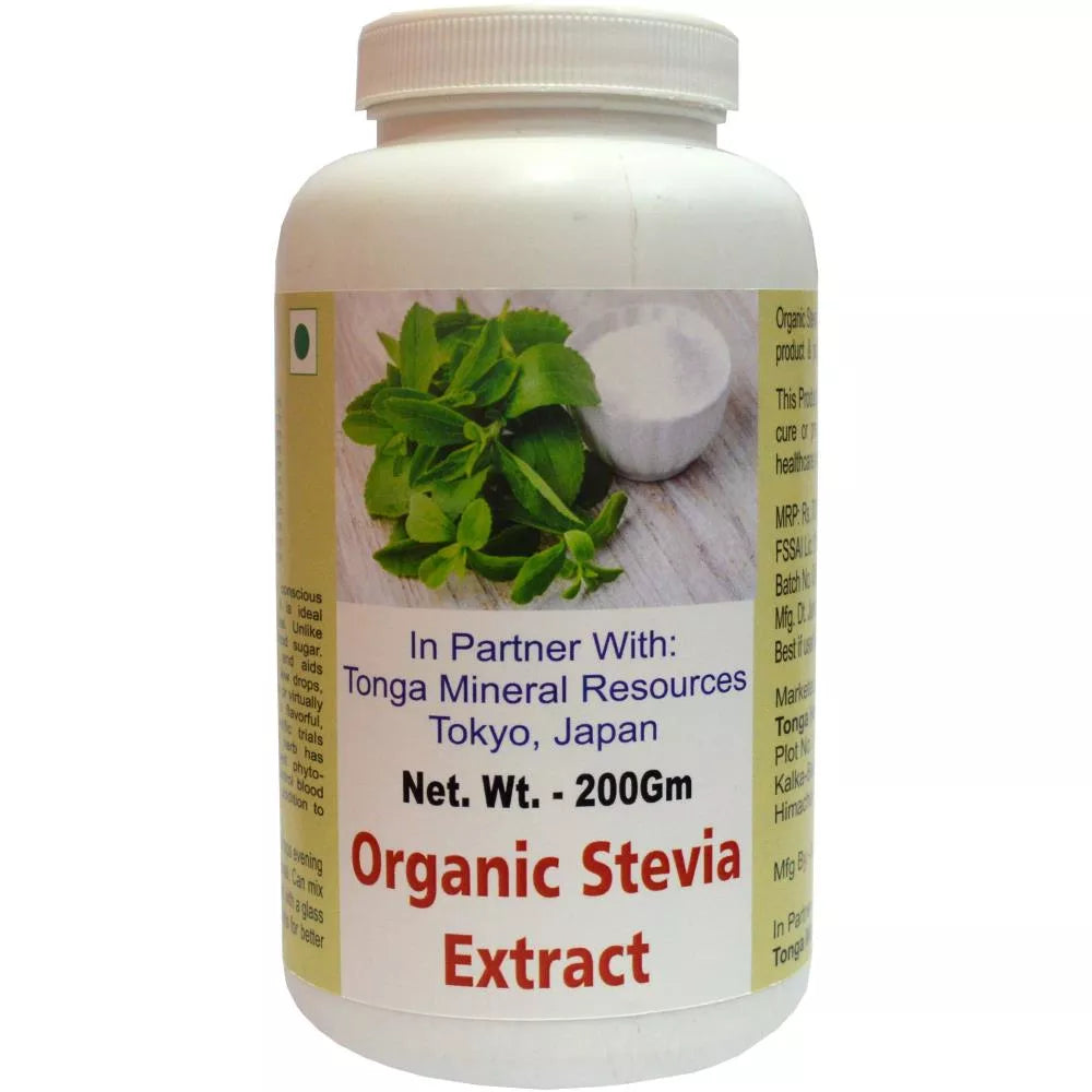 Tonga Herbs Organic Stevia Extract Powder | Grocsy