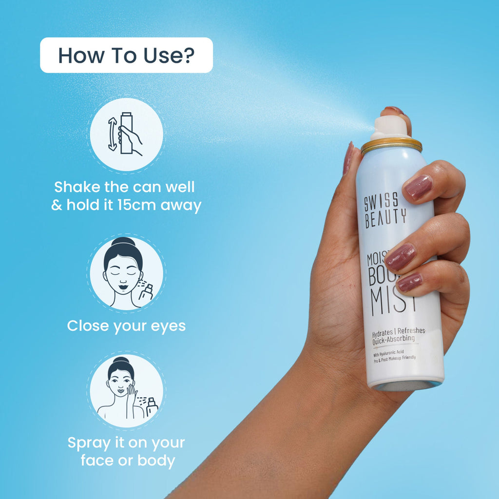 Swiss Beauty Moisture Boost Mist | Grocsy