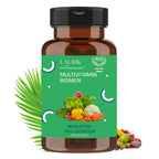 Laurik Multivitamin Supplements For Women | Vitamin A, C, D ,E With B Vitamins, Iron, Zinc And Calcium Tablets | Grocsy