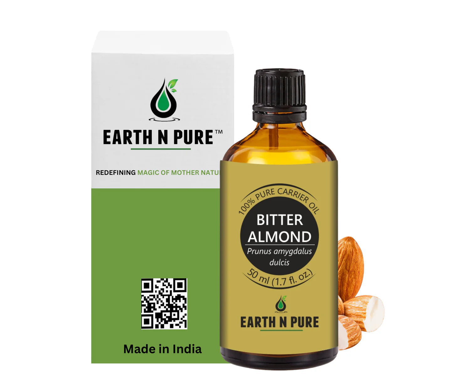 Earth N Pure Bitter Almond Oil | Grocsy